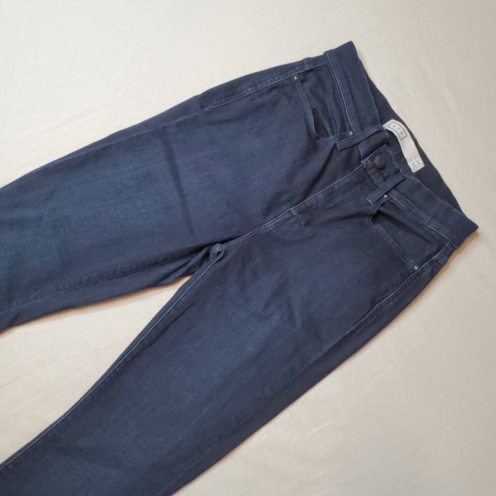 Ayr Women's Size 27 The Hi Rise Skinny Jaguar Legs Jeans Dark Blue